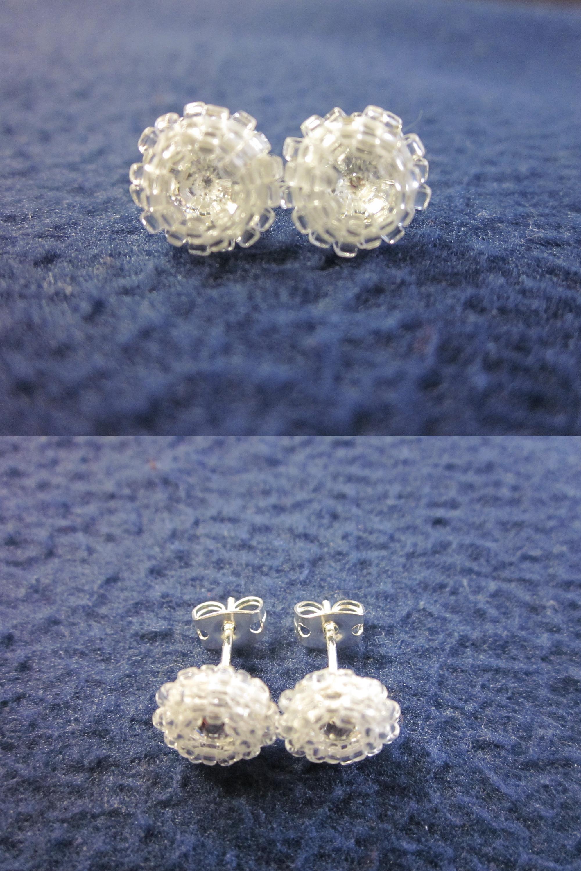 Zapichovacie náušničky Swarovski Rivoli Crystal