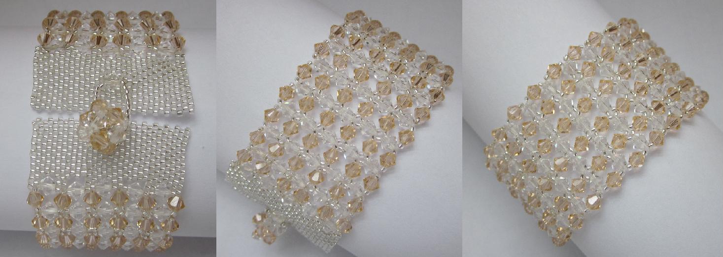 Náramok Swarovski Crystal Light Peach 